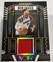 Kyle Kuzma #BOM-KYK Basketball Cards 2022 Panini Noir Box Office Memorabilia Prices