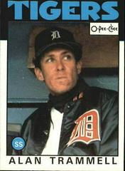 Alan Trammell #130 Baseball Cards 1986 O Pee Chee Prices