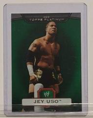 Jey Uso [Green] Wrestling Cards 2010 Topps Platinum WWE Prices