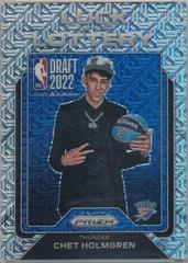 Chet Holmgren [Mojo] #13 Basketball Cards 2022 Panini Prizm Luck of the Lottery Prices