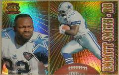 Emmitt Smith [Gold] Football Cards 1995 Pacific Prisms Prices