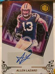 Allen Lazard #NS-AL Football Cards 2022 Panini Elements Neon Signs Autographs Prices