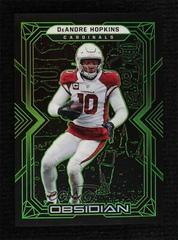 DeAndre Hopkins [Green] #4 Football Cards 2022 Panini Obsidian Prices