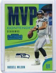 Russell Wilson [Platinum] Football Cards 2018 Panini Contenders MVP Prices