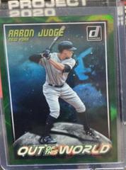 Aaron Judge [Green] #OW1 Baseball Cards 2018 Panini Donruss Out of This World Prices