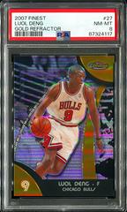 Luol Deng [Gold Refractor] Basketball Cards 2007 Finest Prices