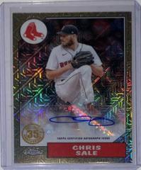 Chris Sale #T87CA-CSA Baseball Cards 2022 Topps Update 1987 Chrome Autographs Prices
