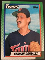 German Gonzalez Baseball Cards 1990 Topps Prices