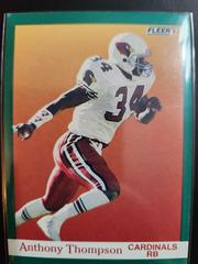 Anthony Thompson #350 Football Cards 1991 Fleer Prices