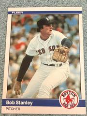 Bob Stanley #409 Baseball Cards 1984 Fleer Prices