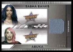 Sasha Banks, Asuka Wrestling Cards 2021 Topps WWE Undisputed Matchup Relics Prices