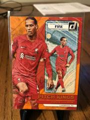 Virgil van Dijk [Orange] #16 Soccer Cards 2022 Panini Donruss Pitch Kings Prices