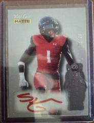 Ahmad Gardner [Silver Silver Foil] #MB-A Football Cards 2022 Wild Card Matte Autographs Prices