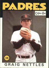 Graig Nettles #151 Baseball Cards 1986 O Pee Chee Prices