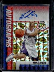 Mike Bibby [Yellow Choice] #AM-MBI Basketball Cards 2020 Panini Mosaic Autographs Prices