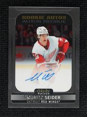 Moritz Seider #R-SE Hockey Cards 2021 O-Pee-Chee Rookie Autographs Prices