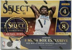 Mega Box Basketball Cards 2020 Panini Select Prices