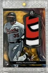 Adley Rutschman [Foilfractor] #4 Baseball Cards 2023 Bowman Platinum Prices