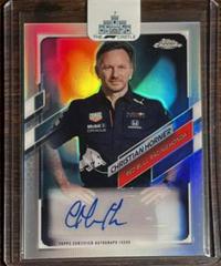 Christian Horner [Red] #CA-CH Racing Cards 2021 Topps Chrome Formula 1 Autographs Prices