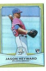 Jason Heyward [Gold Refractor] #91 Baseball Cards 2010 Bowman Platinum Prices