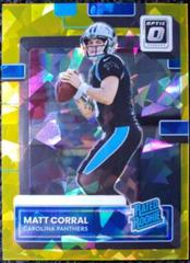 Matt Corral [Optic Preview Gold Ice] #P-302 Football Cards 2022 Panini Donruss Prices