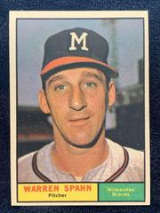 Warren Spahn Baseball Cards 1961 Topps Prices