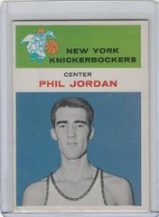 Phil Jordan #24 Basketball Cards 1961 Fleer Prices