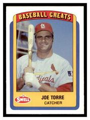 Joe Torre #130 Baseball Cards 1990 Swell Greats Prices