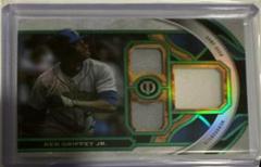 Ken Griffey Jr. [Green] #TR-KG Baseball Cards 2023 Topps Tribute Triple Relics Prices