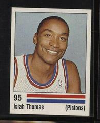 Isiah Thomas #95 Basketball Cards 1988 Panini Spanish Sticker Prices