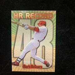 Mark McGwire [#48] #220 Baseball Cards 1999 Topps Home Run Record Prices