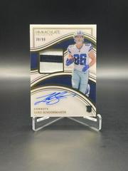 Luke Schoonmaker #17 Football Cards 2023 Panini Immaculate Signature Patch Rookie Prices