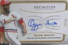 Ozzie Smith Baseball Cards 2023 Topps Definitive Legendary Autograph Collection Prices