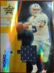 Tony Romo [Gold] Football Cards 2007 Leaf Rookies & Stars Prices