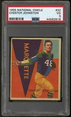 Chester Johnston Football Cards 1935 National Chicle Prices