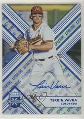 Terrin Vavra [Autograph Aspirations Blue] Baseball Cards 2018 Panini Elite Extra Edition Prices