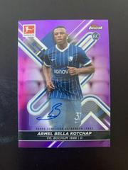 Armel Bella Kotchap [Purple] Soccer Cards 2021 Topps Finest Bundesliga Autographs Prices