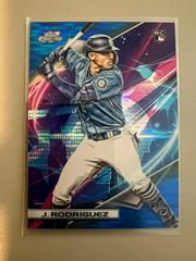 Julio Rodriguez [Blue Moon] Baseball Cards 2022 Topps Cosmic Chrome Prices
