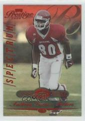 Anthony Lucas [Spectrum Red] #271 Football Cards 2000 Playoff Prestige Prices