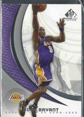 Kobe Bryant Basketball Cards 2005 SP Game Used Prices