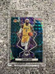 LeBron James [Genesis] Basketball Cards 2021 Panini Mosaic Prices