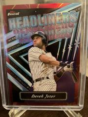 Derek Jeter [Kintsukuroi Red Gold] #FH-15 Baseball Cards 2023 Topps Finest Headliners Prices