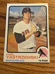Carl Yastrzemski Baseball Cards 1973 Topps Prices