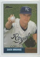 Zack Greinke #C28 Baseball Cards 2010 Topps Heritage Chrome Prices