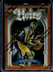 Eddie Jones [Refractor w Coating] Basketball Cards 1996 Finest Prices