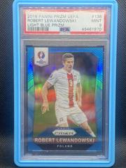 Robert Lewandowski [Light Blue Prizm] #138 Soccer Cards 2016 Panini Prizm UEFA Prices