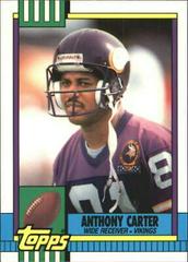 Anthony Carter #115 Football Cards 1990 Topps Tiffany Prices