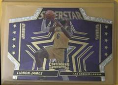 LeBron James #5 Basketball Cards 2022 Panini Contenders Superstar Die Cuts Prices