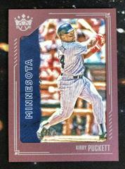 Kirby Puckett [Plum Frame] Baseball Cards 2021 Panini Diamond Kings Prices