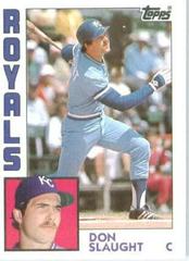Don Slaught #196 Baseball Cards 1984 Topps Prices
